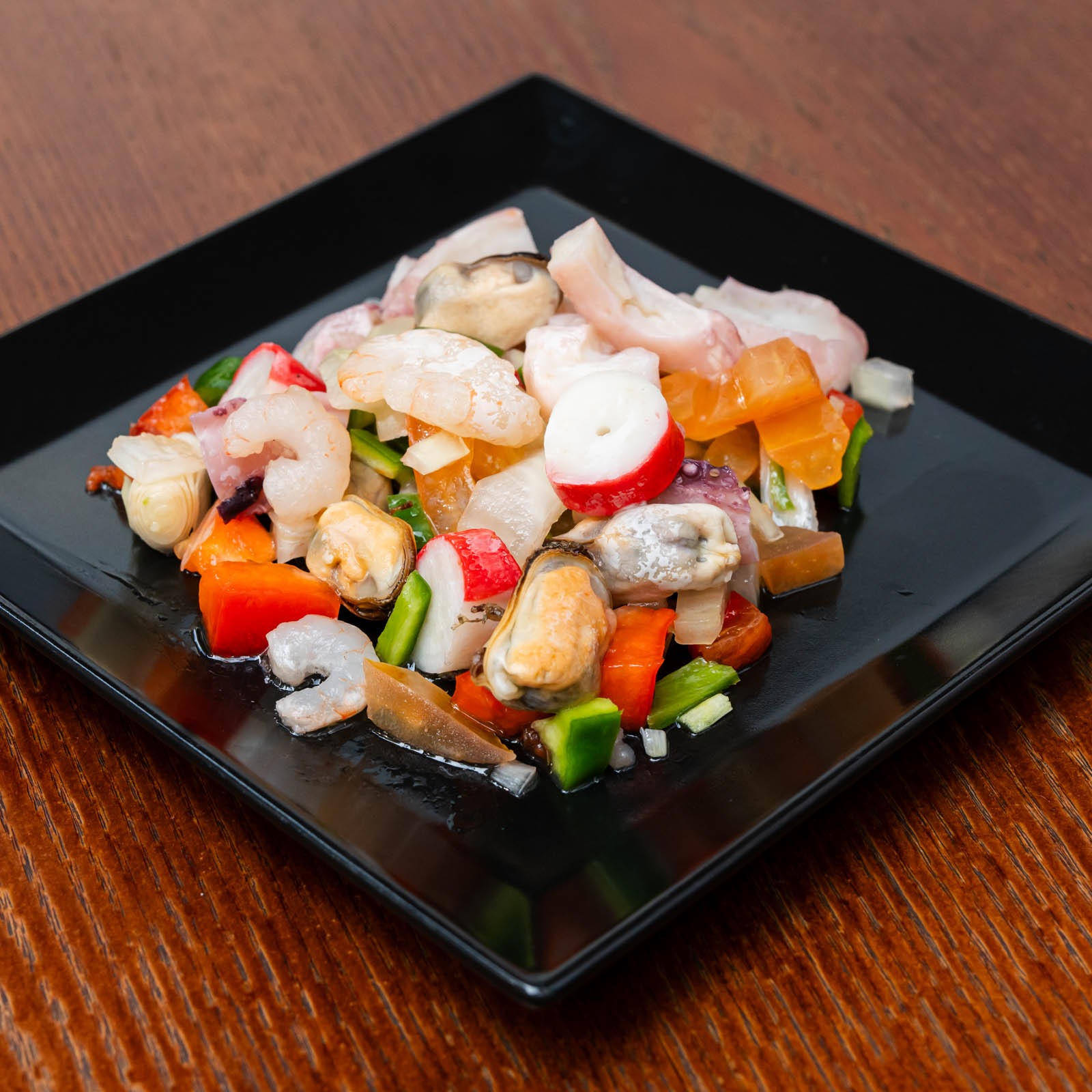 Cold seafood salad