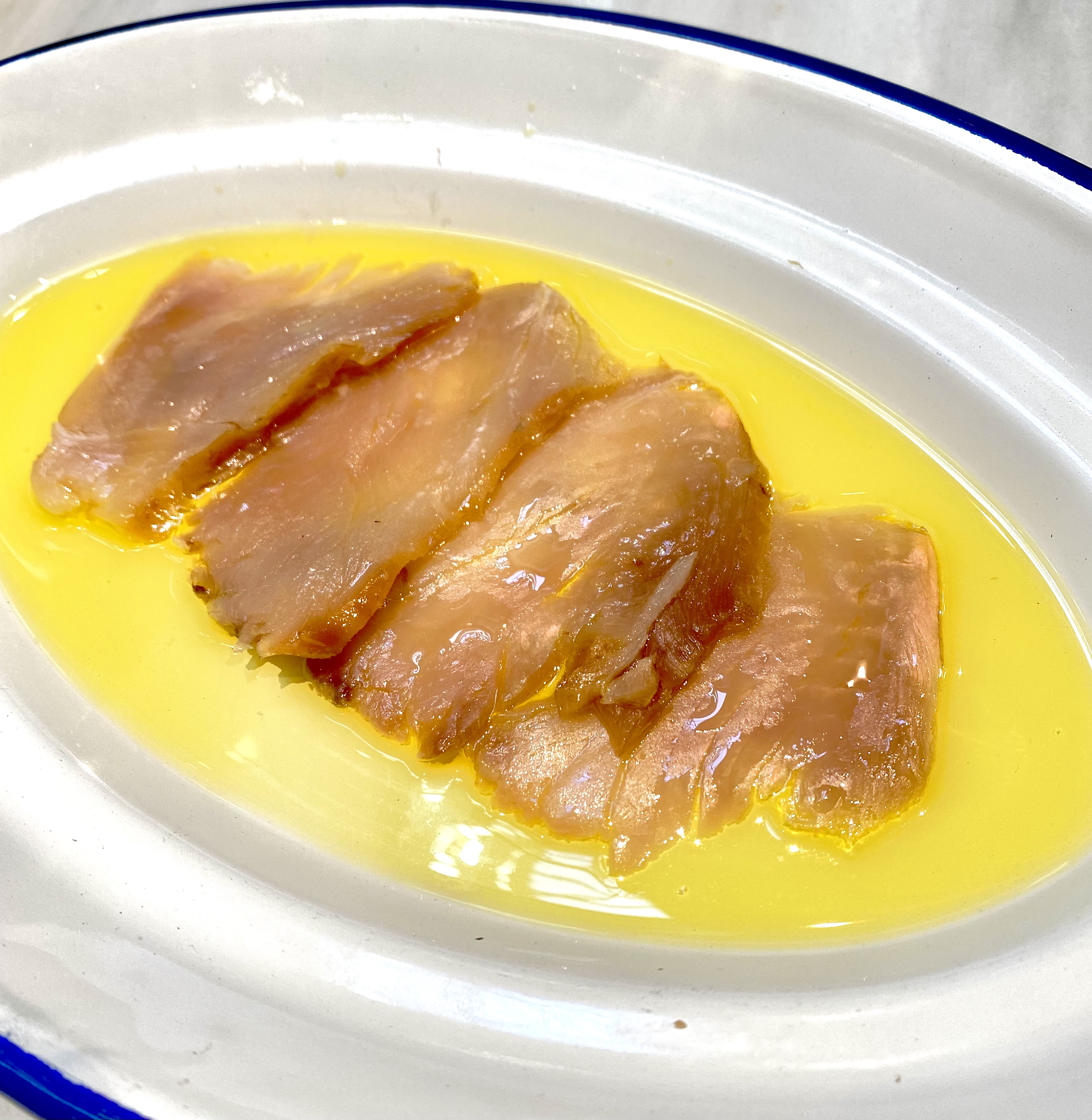 Smoked Cantabrian tuna 