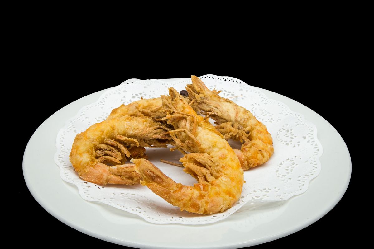 Shelled prawns Fried (price / kg)