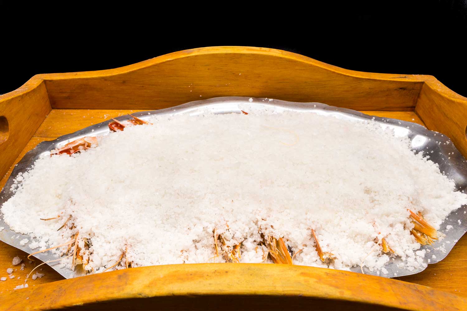 Sanlúcar sel de crevettes (prix / kg)