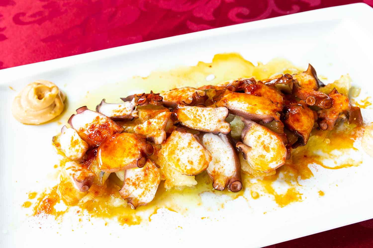 Octopus with paprika
