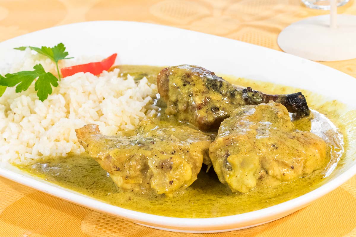 chicken with curry