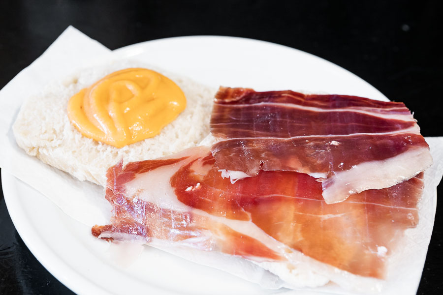 Iberian Ham with Salmorejo Sauce