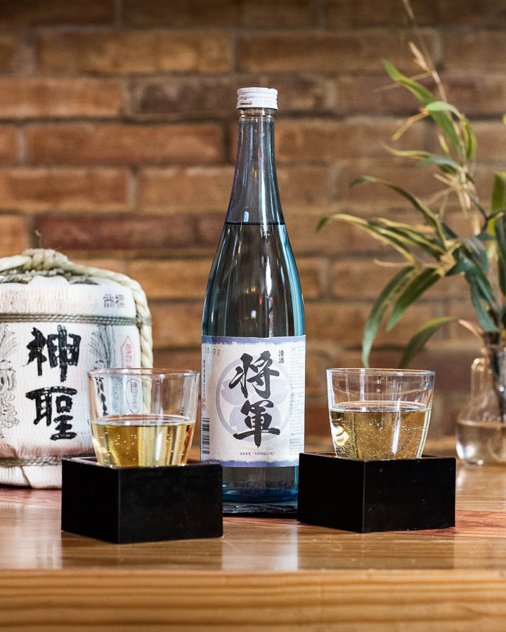 Bouteille de saké