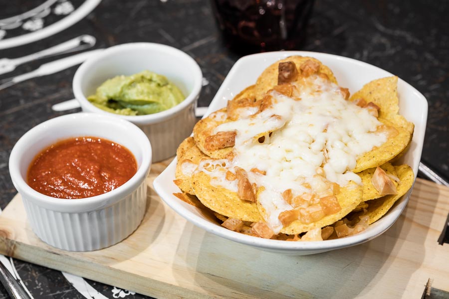 Mexican Nachos with cheese