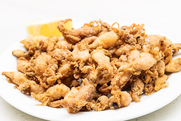 Fried small squids