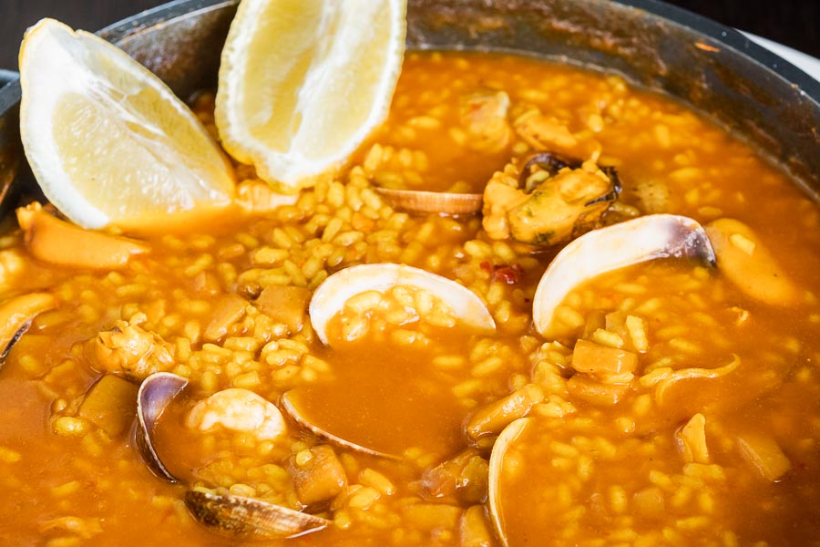 Seafood paella 'Al señorito' (2 people)