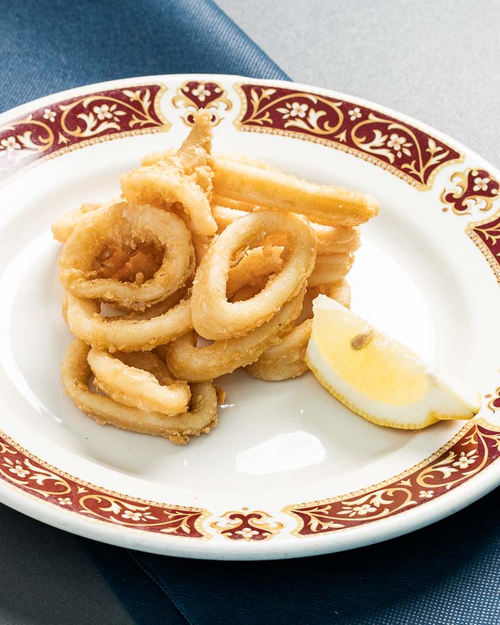 Fried squid andalusian style