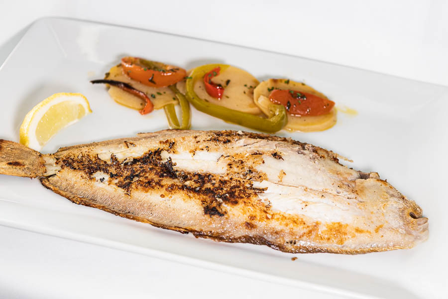 Grilled sole