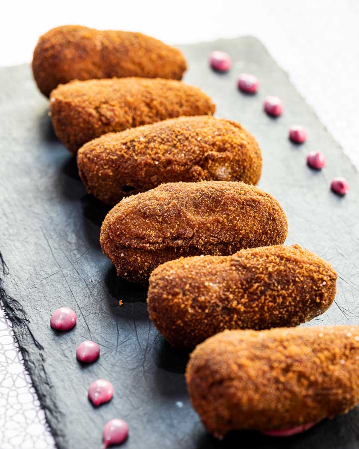 Meat stew croquettes 