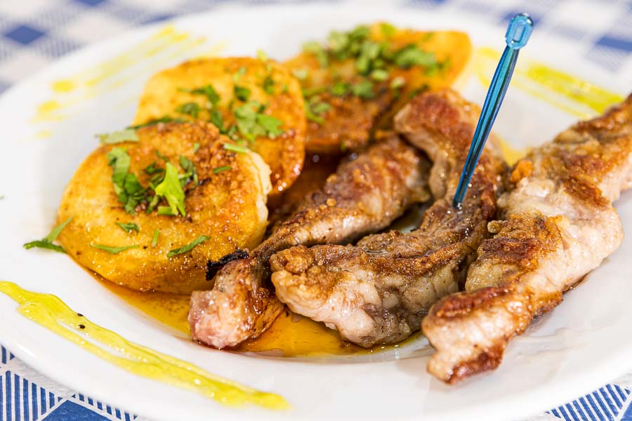 Grilled Iberian pork loin