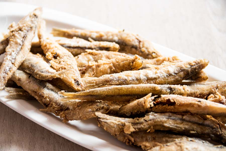 Fried anchovy