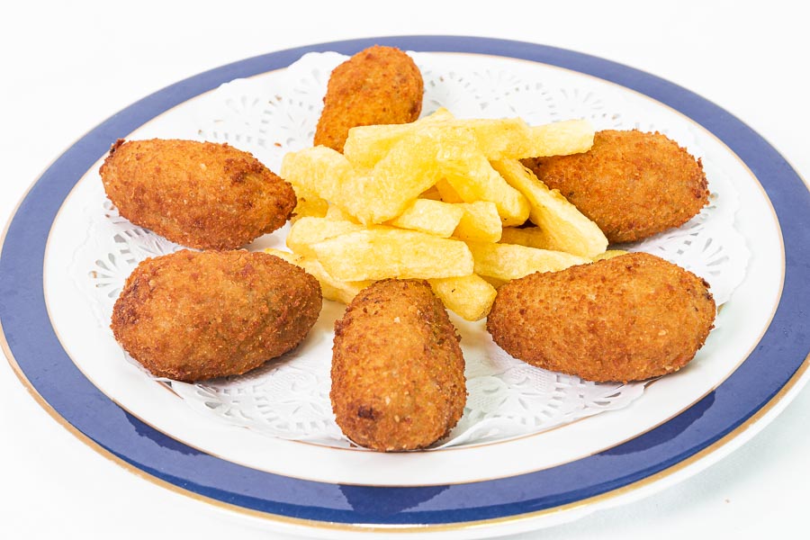 Croquettes with potatoes