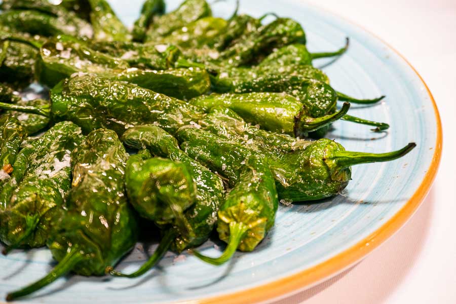 Fried Padron peppers