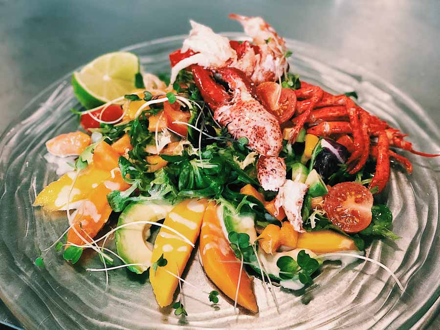 Exotic Salad with Lobster