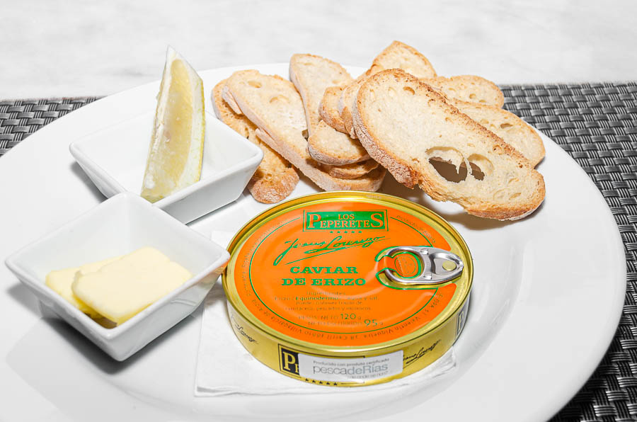 Caviar de erizo Peperete