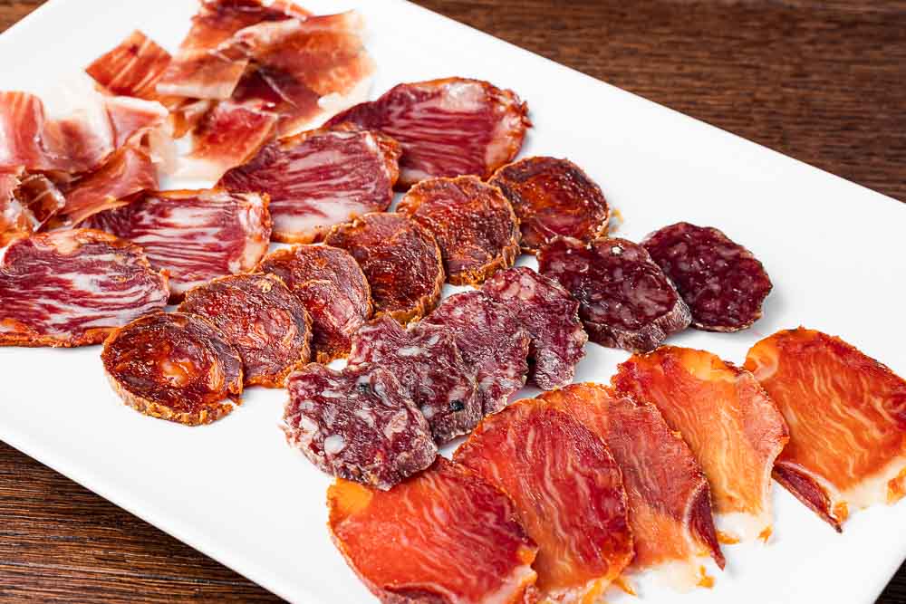 Assorted iberian cold meat