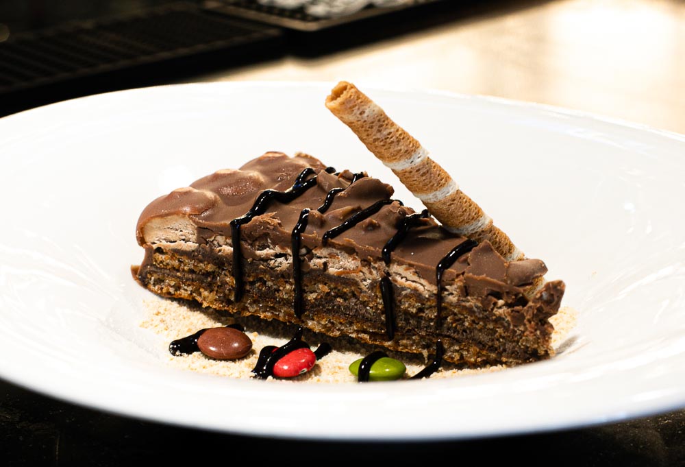 Toblerone chocolate cake