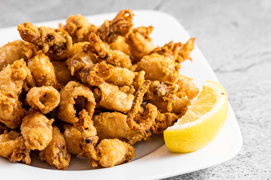 Small fried squids