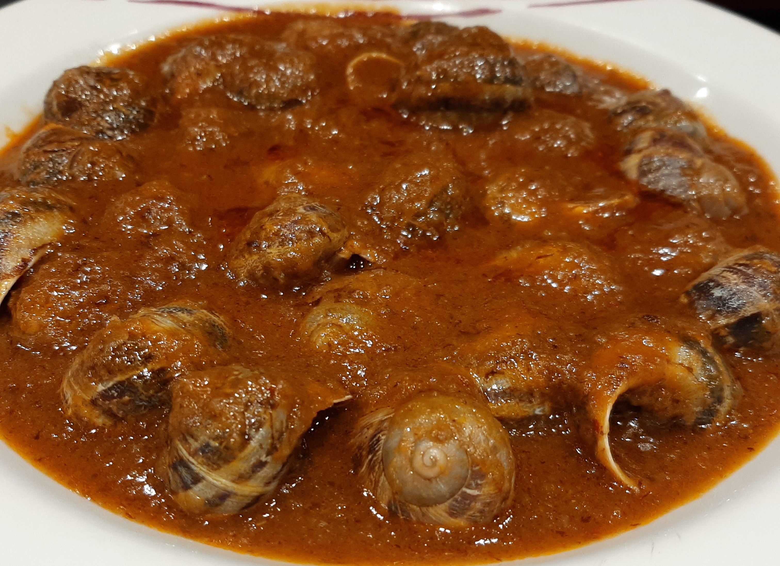Snails with sauce (Eibarresa-style)