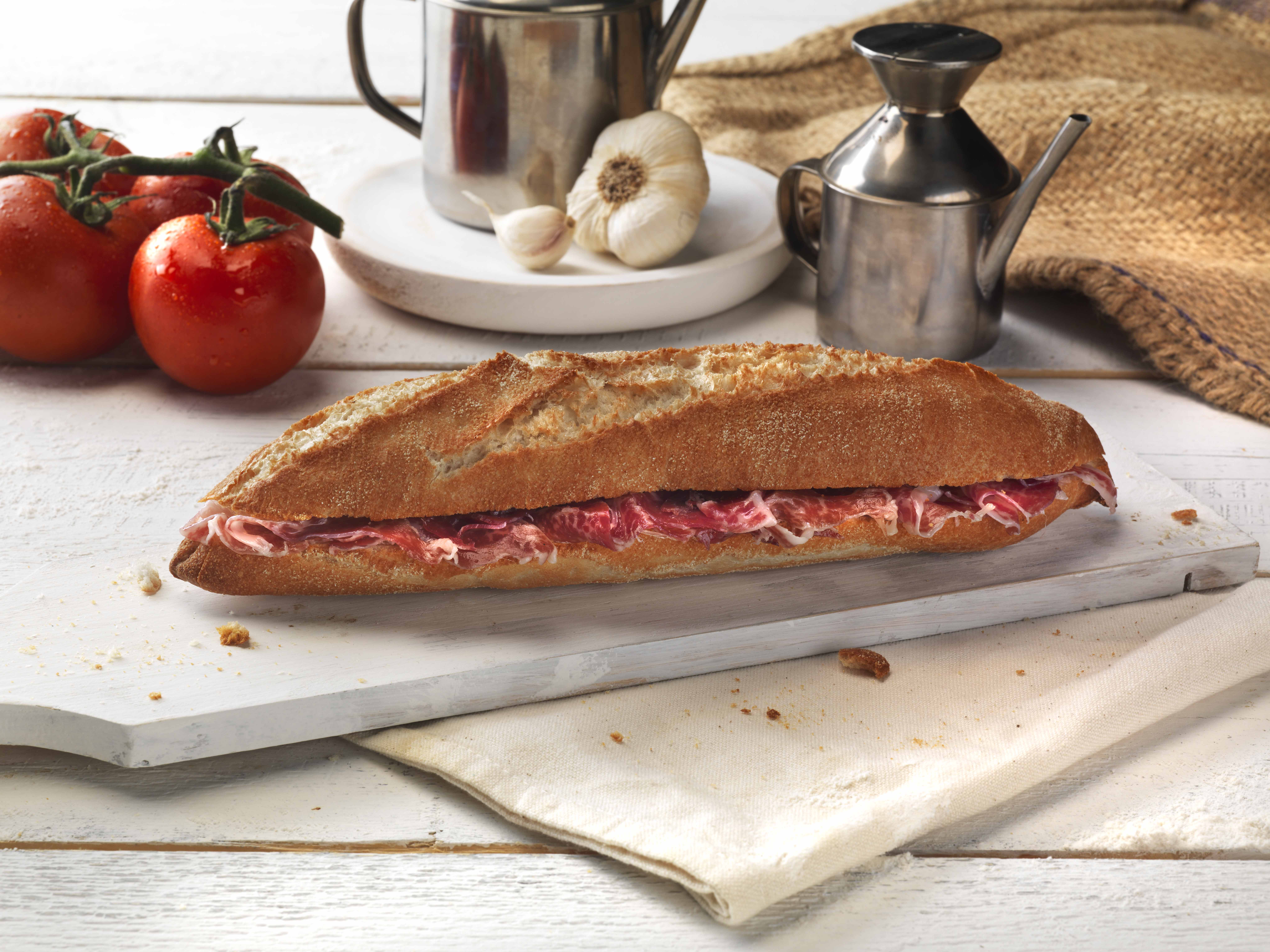 Iberian premium ham Sandwich