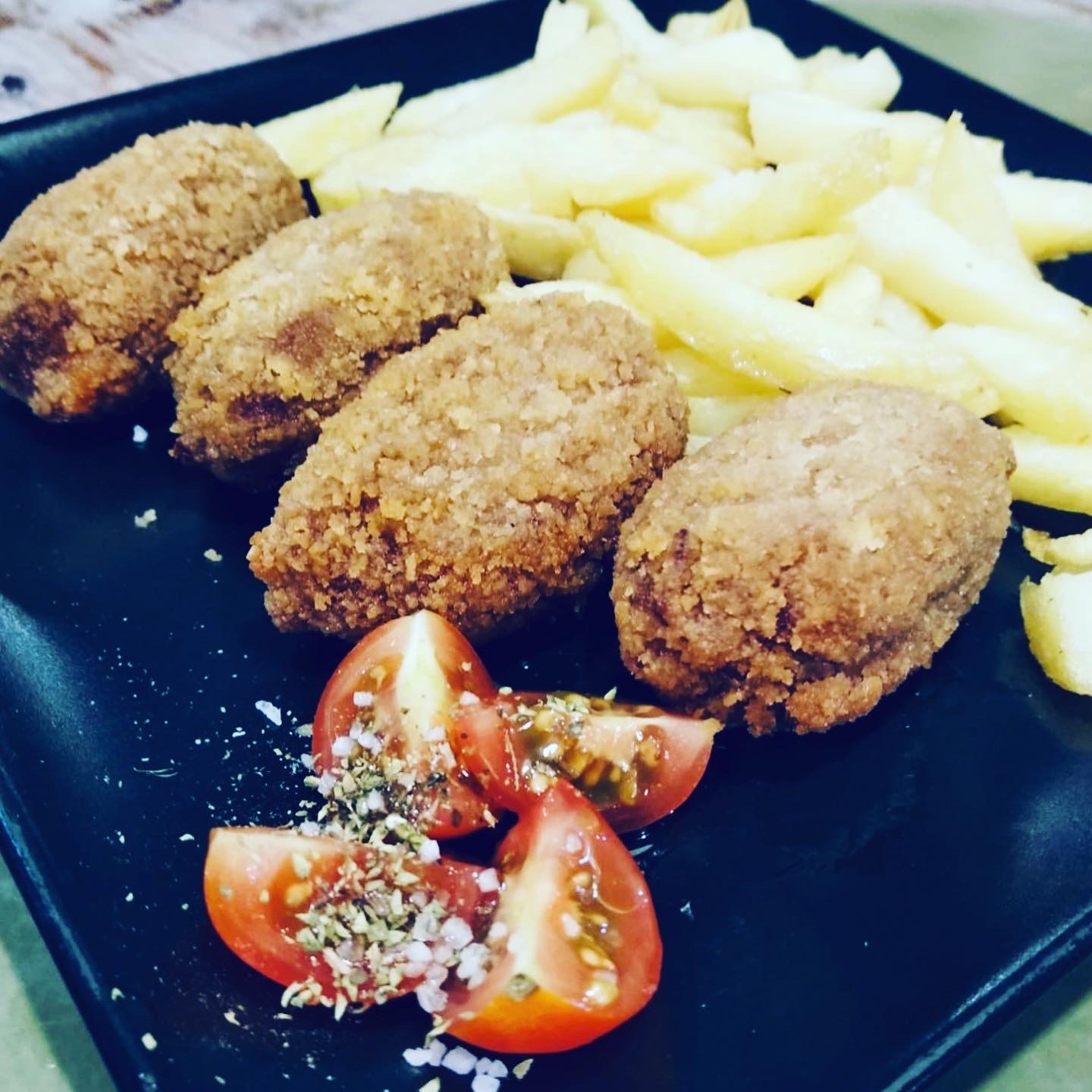 Cheeks croquettes PX-style