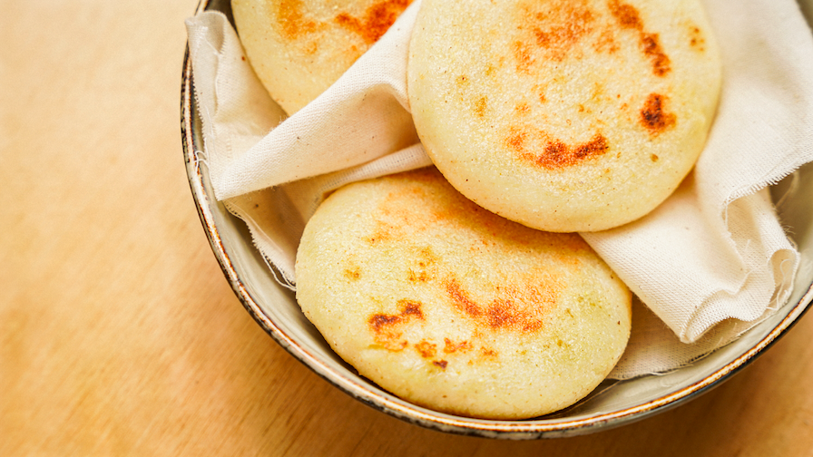 Arepas farcis au fromage