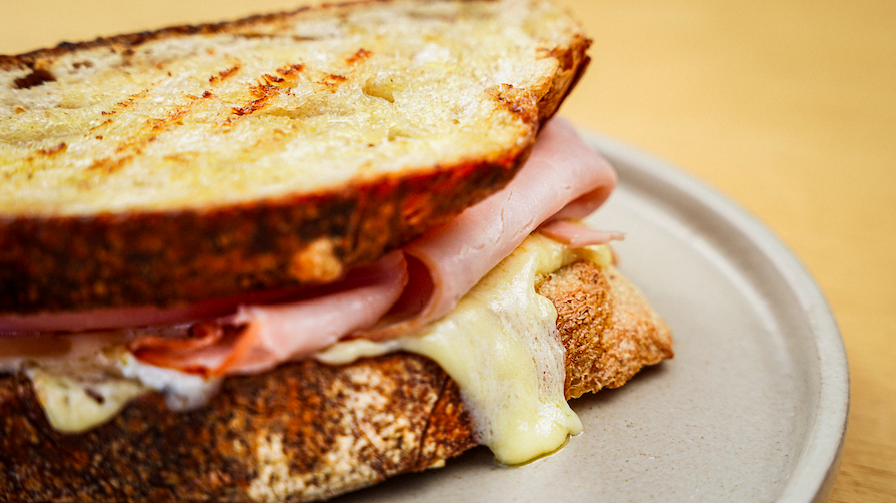  Grilled Ham and Cheese Sandwich