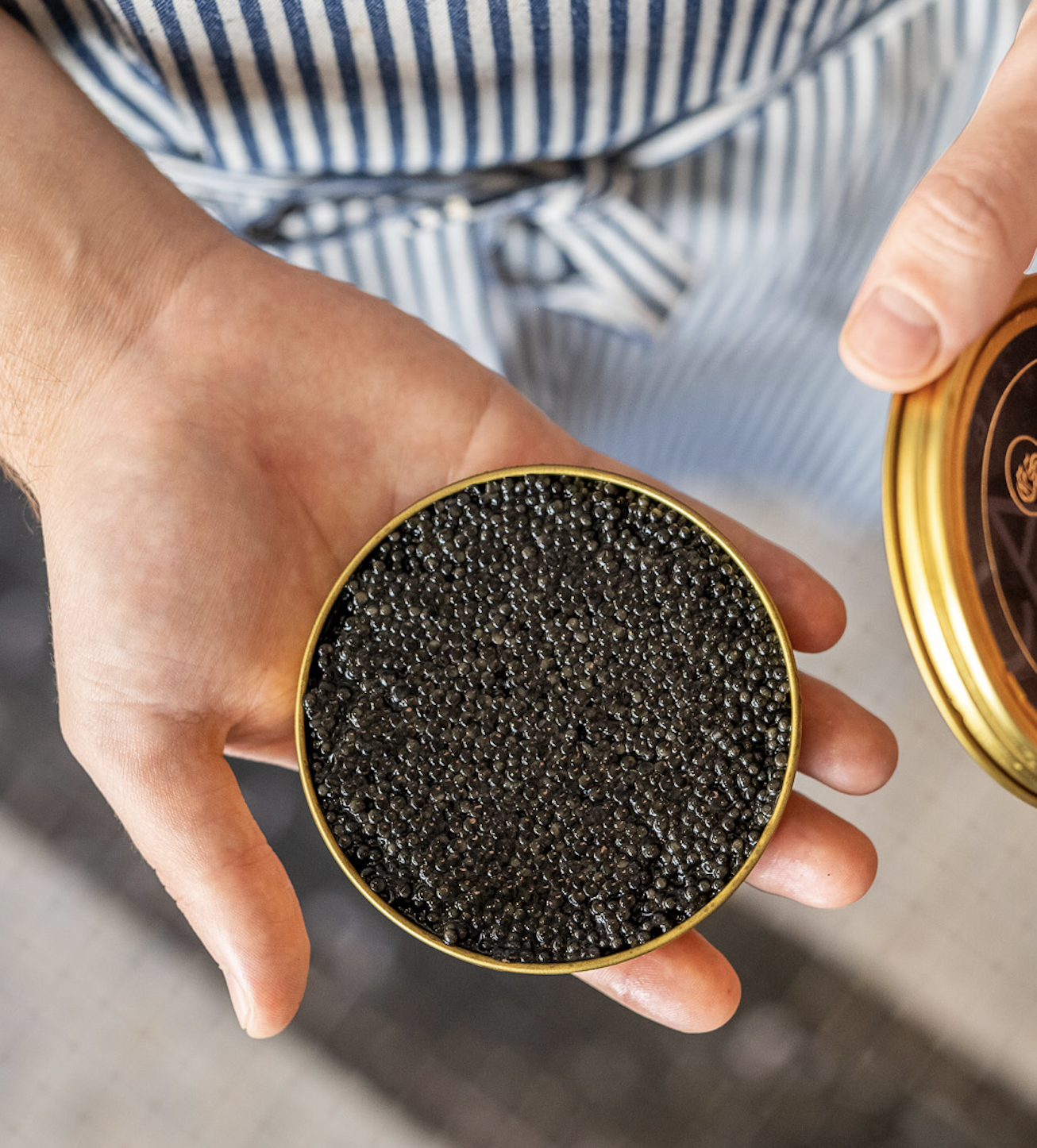 Añade 3 gr. de caviar Royal Baerii Premium