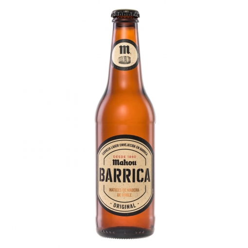 Cerveza Mahou Barrica