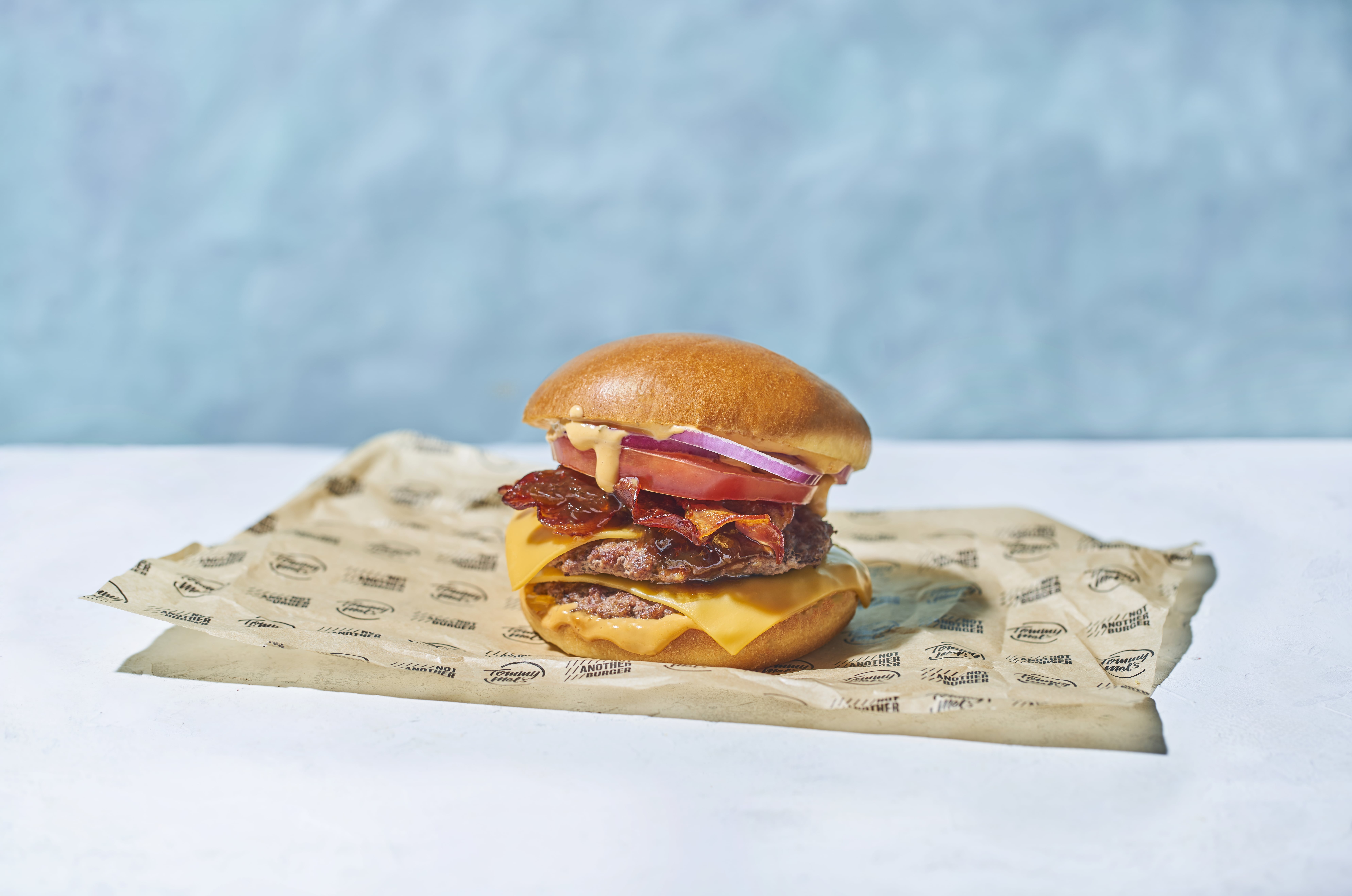 Doble Bacon Burger and Onion Smoke burger