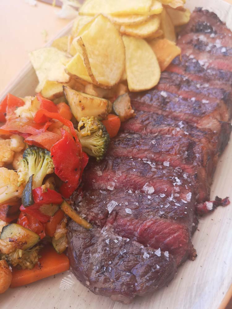 Spanish breed grilled Entrecôte 500 gr. (approximate price by weight)