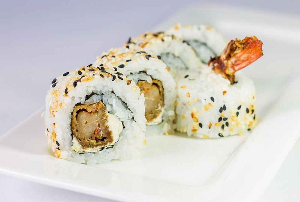 Ebi sushi roll