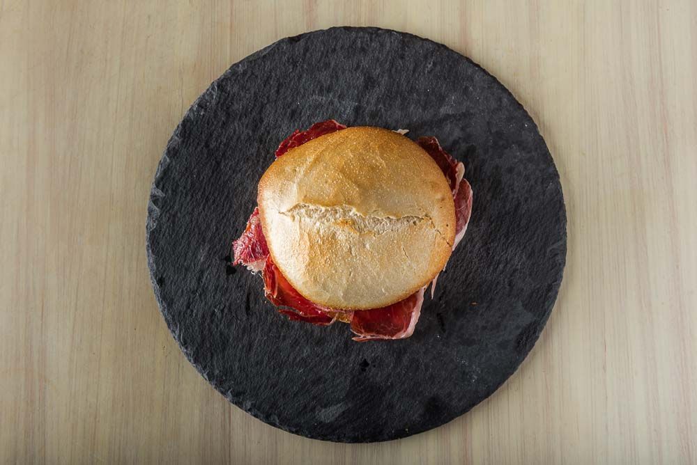 Sandwich au jambon ibérique