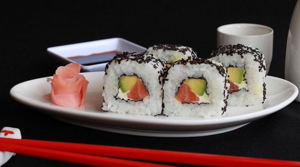 Alaska sushi roll 