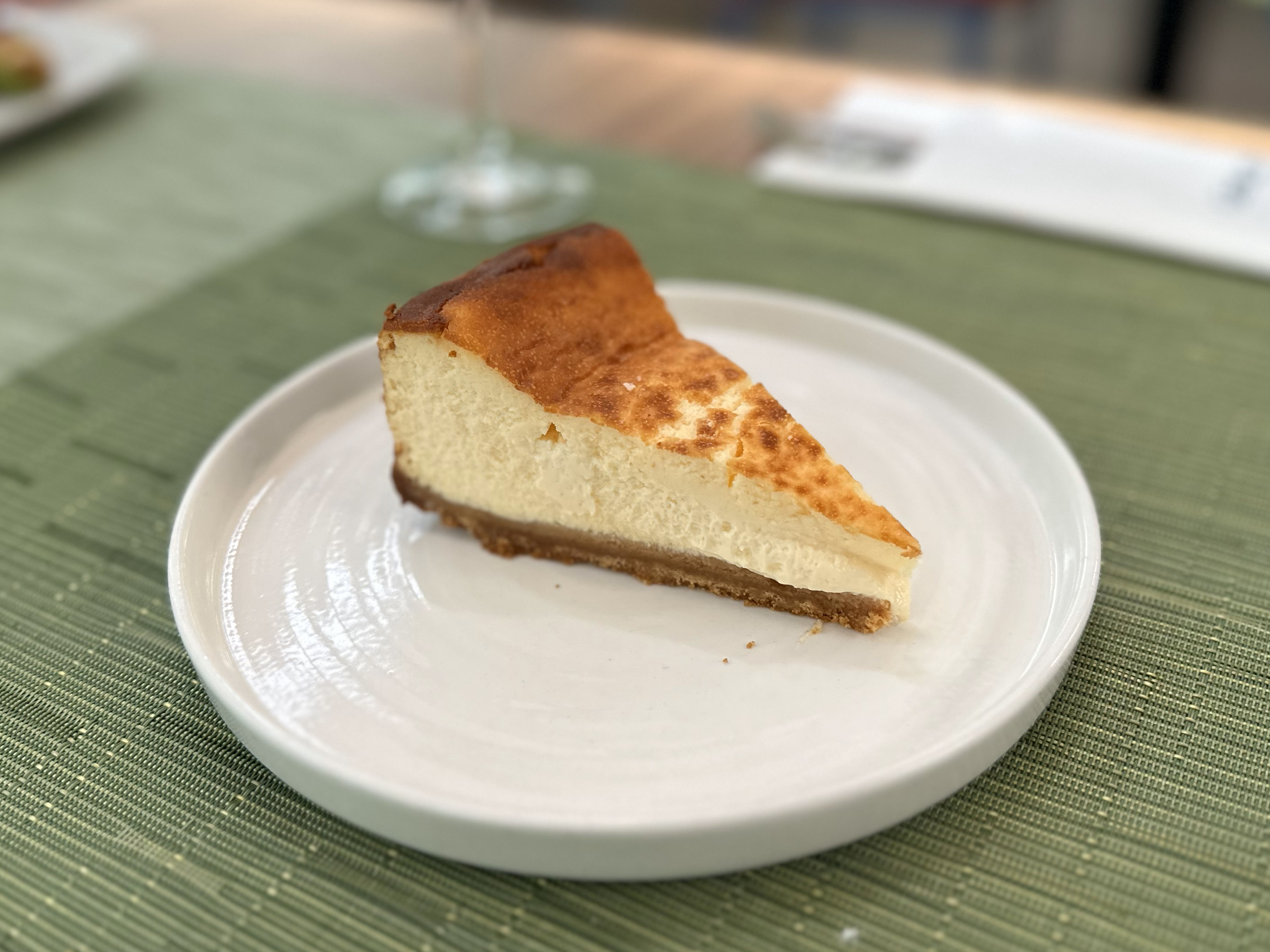 Creamy cheesecake