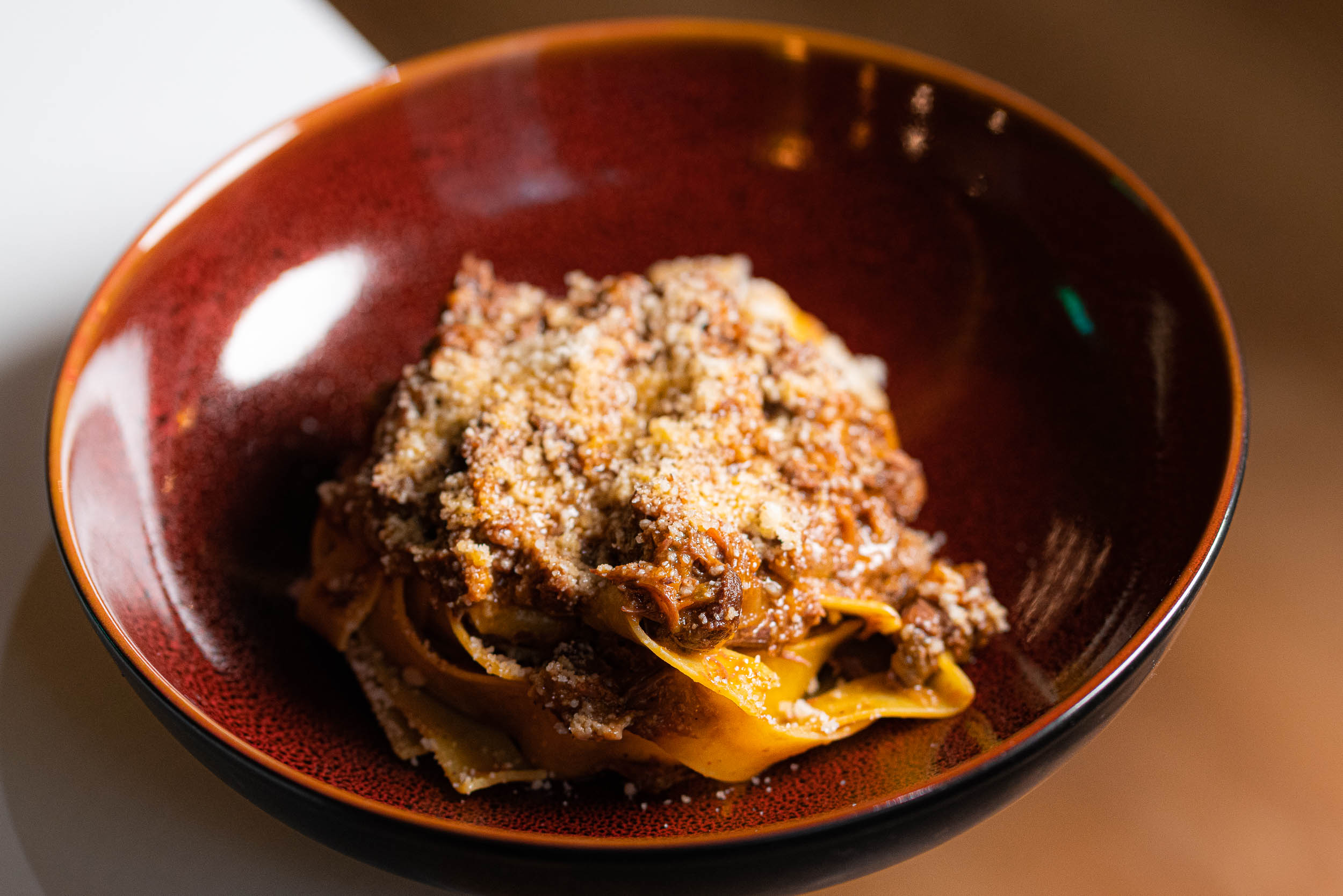 Pappardelle with Genoese ragout