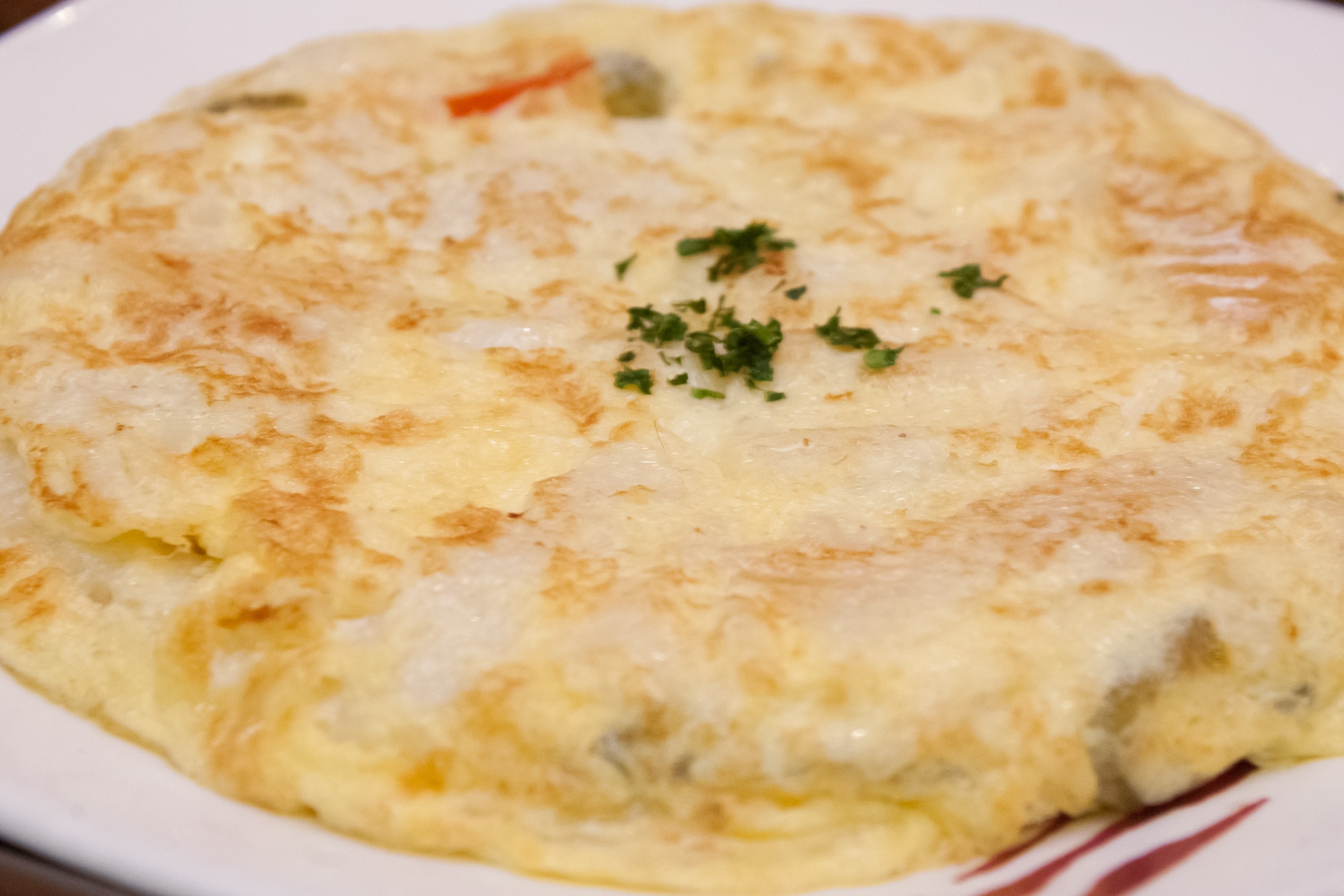 Codfish omelette 