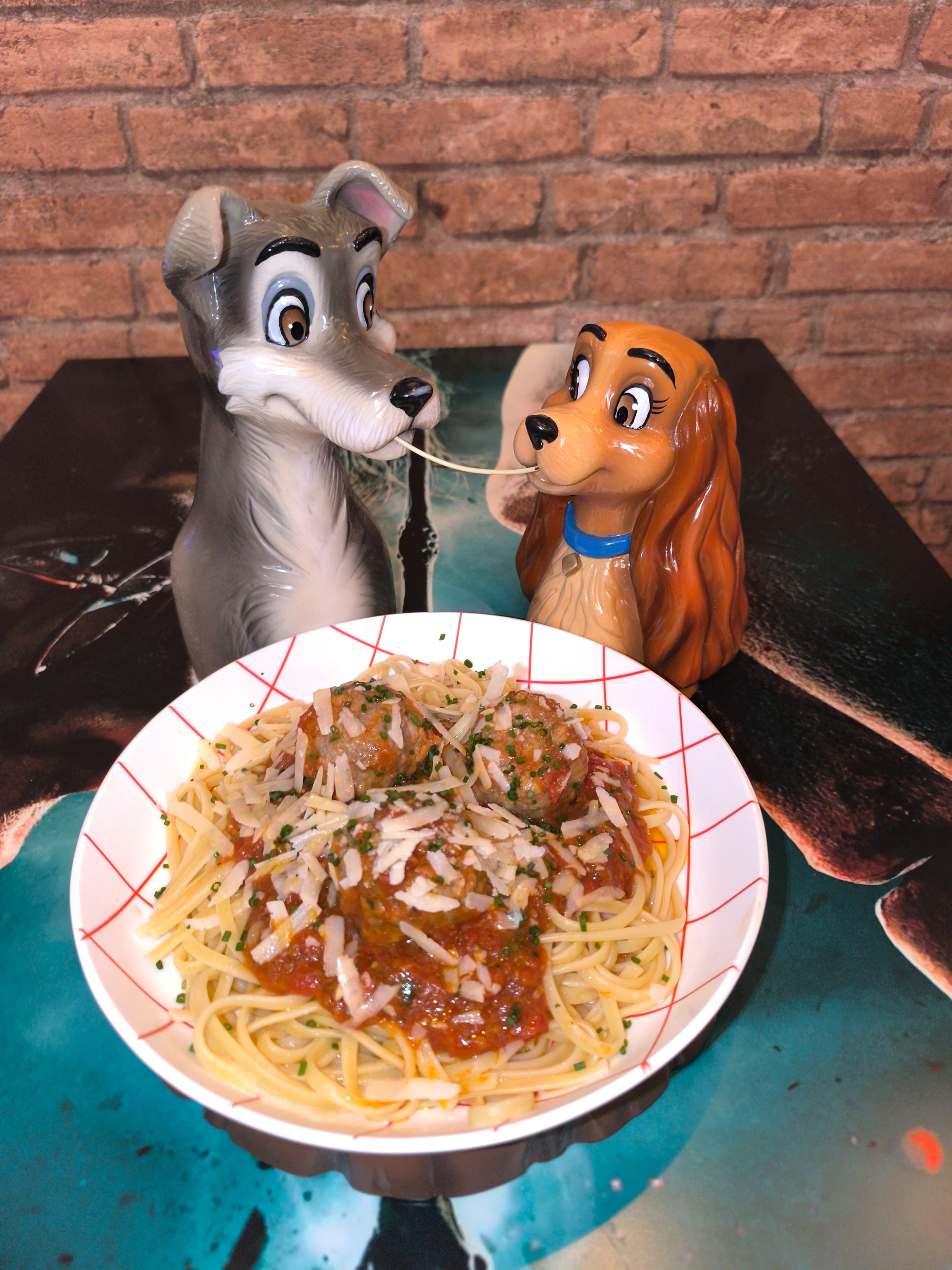 spaghetti dame et clochard