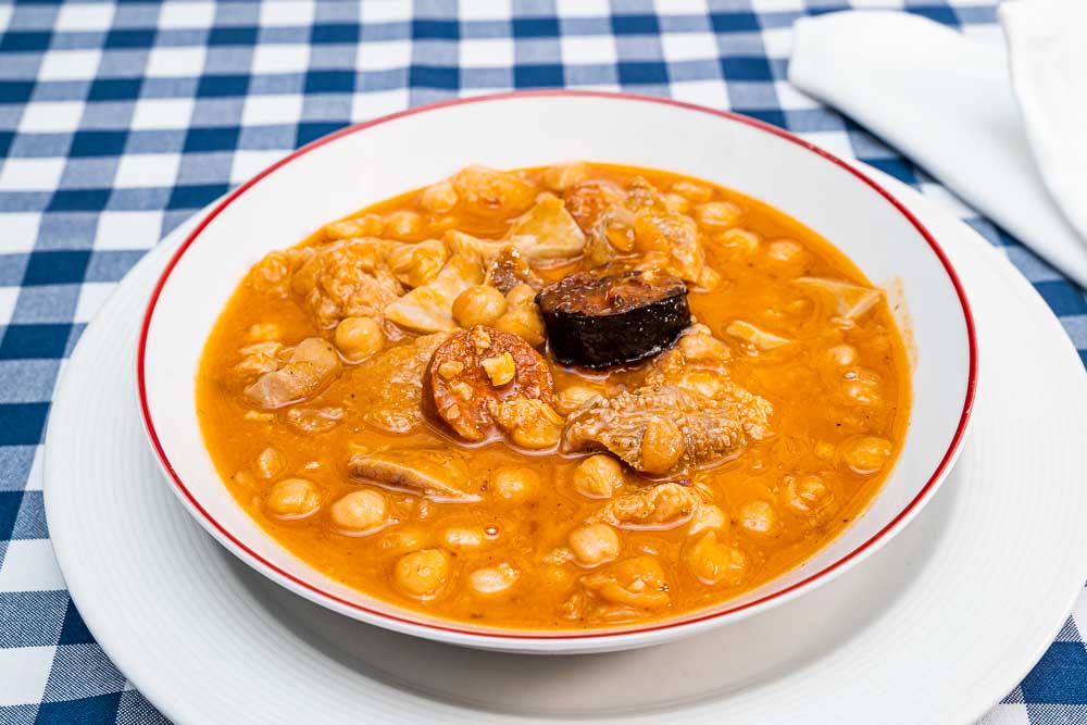 Madrid-Style Tripe with chickpeas
