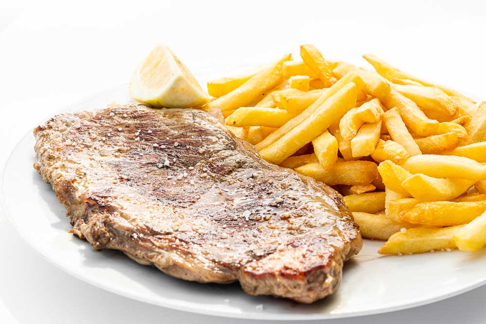 Entrecote, french fries