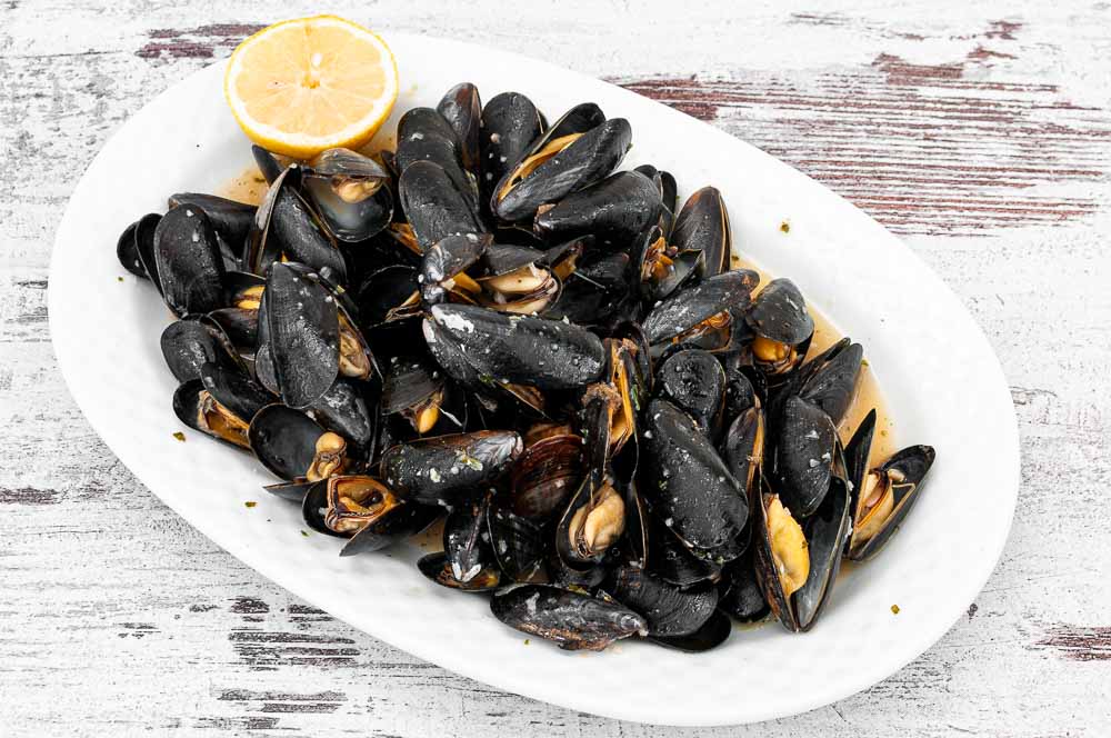 Sauteed mussel
