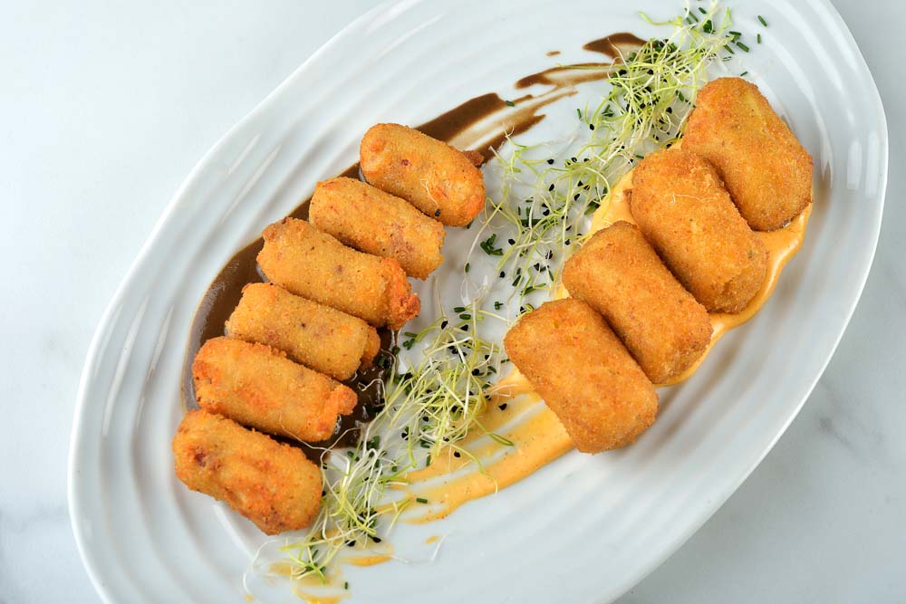 Variety of croquettes