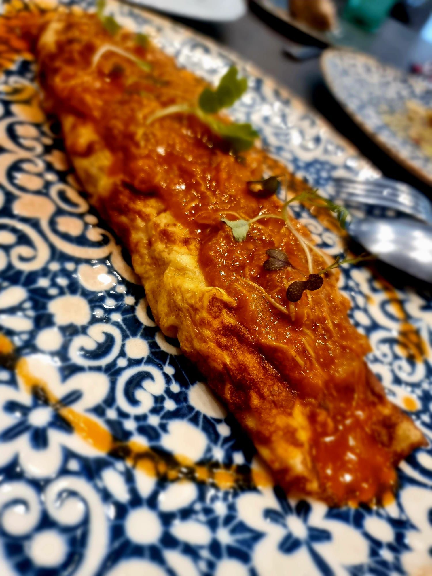 Changurro omelette