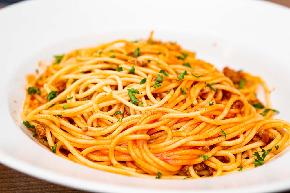 Spaghettis napolitains