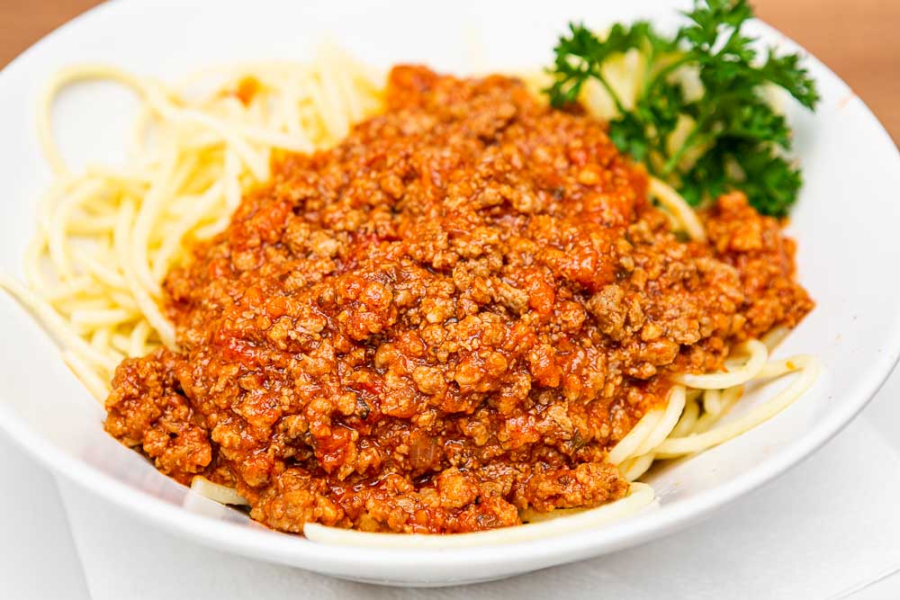 Spaghetti à la boloñesa