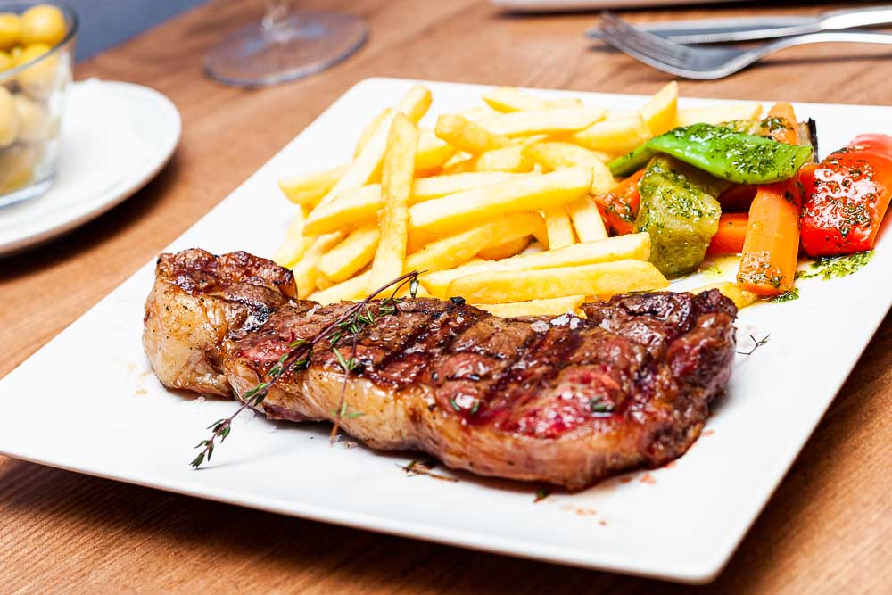 Grilled entrecote