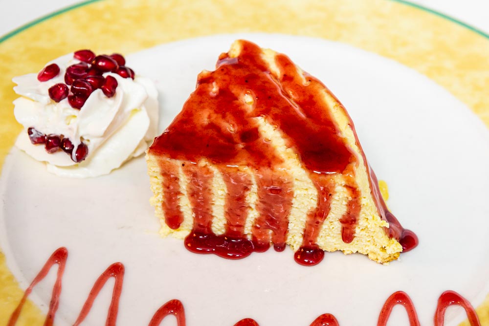 Try cheese with raspberry