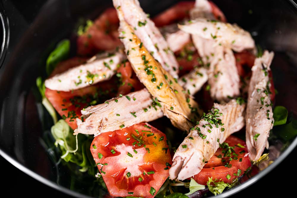 Tomato Salad with Tuna