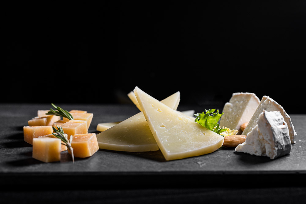 Assortment of Andalusian cheeses 